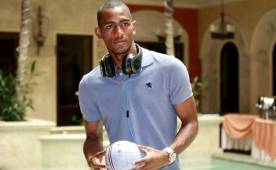 Jerry Bengtson en el 2015 estuvo entrenando con Olimpia, pero terminó marchándose al extranjero. Foto DIEZ