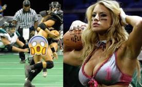 El fútbol americano también es practicado por mujeres en la actualidad, pero debido a sus uniformes (ropa interior), los descuidos están a la orden del día. Estas mujeres suben la temperatura en cada partido.