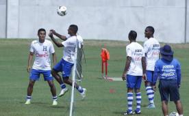 El entrenamiento de Honduras de este jueves tras el amistoso ante México. Fotos Juan Salgado, enviado especial.