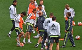 Rafa Benítez durante la pretemporada con el Real Madrid.