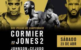 Cormier ha perdido sólo una vez en 18 peleas profesionales y fue ante Jone Jones.