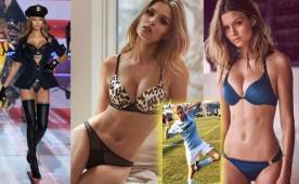 La preciosa modelo de Victoria Secret's, de 23 años, dejó el fútbol a temprana edad para dedicarse a modelar.