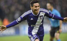 La anotación del volante hondureño fue a los 33 minutos de la primera parte.