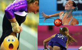 En las disciplinas olímpicas como hockey femenino, natación, gimnasia, entre otras, las mujeres también están expuestas a tremendos descuidos por su vestimenta.