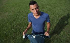 Ángel Tejeda, el goleador de moda en la liga de Honduras.