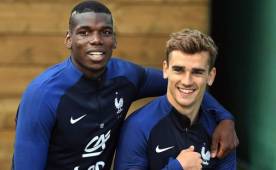 Paul Pogba y Antoine Griezmann han demostrado ser muy amigos.