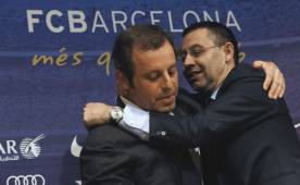 Rosell y Bartomeu libran una dura batalla en el caso Neymar.