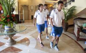 En la concentración de El Salvador se respira un ambiente de tranquilidad. Foto Juan Salgado.