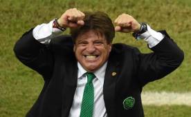 Miguel Herrera, técnico de la selección de México.