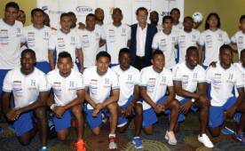 Jugadores de la Selección recibieron una charla motivacional por parte de Jorge Valdano. Foto Neptalí Romero