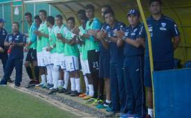 La Selección Sub-20 de Honduras se fogueó contra Estados Unidos en diciembre.