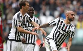 Simone Zaza sentenció el partido al marcar el segundo gol de la Juventus. Foto AFP