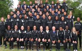 Los árbitros elegidos para impartir justicia en la Copa Oro 2017.