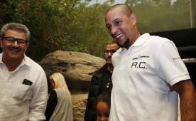 Roberto Carlos le deseó buena suerte a Zidane en el Real Madrid.