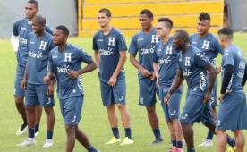 El optimismo de la Selecicón de Honduras antes del choque ante México.
