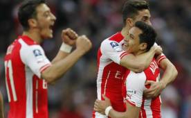 Alexis Sánchez fue el artifice del pase a la final de la FA Cup del Arsenal este sábado ante el modesto Reading.