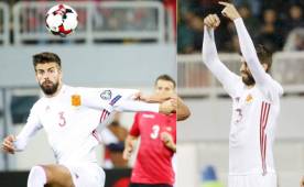 Gerard Piqué ha estado envuelto en una polémica por cortar las mangas de su camisa.