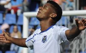 El 'Choco' Lozano jugó los 90 minutos del partido del equipo blanquiazul.