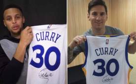 Stephen Curry felicita a Leo Messi por sus 30 millones de seguidores en Instagram