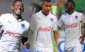 Romell Quioto, Óscar Salas y Alberth Elis tendrían sus días contados con la camisa del Olimpia. FOTOS: DIEZ