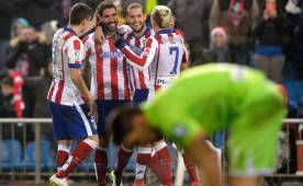 Raúl García hizo el segundo gol que le dio la tranquilidad al equipo de Diego Simeone.