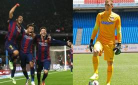 Spain's midfielder Andres Iniesta (L) and Spain's defender Sergio Ramos celebrate their second goal during the Russia 2018 World Cup Group B football match between Spain and Morocco at the Kaliningrad Stadium in Kaliningrad on June 25, 2018. / AFP PHOTO / OZAN KOSE / RESTRICTED TO EDITORIAL USE - NO MOBILE PUSH ALERTS/DOWNLOADS