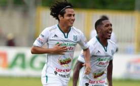 Luis Lobo anotó el gol del triunfo el domingo ante Real Sociedad al que Platense derrotó 2-1.