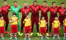 La selección de Portugal que lidera Cristiano Ronaldo está llena de veteranos.