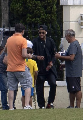 De locos: Neymar llega a la concentración de Brasil previo a Copa América ¡en helicóptero!