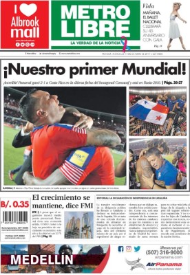 'Dios es panameño, grítalo, estamos en Rusia'. Así celebran el pase al Mundial