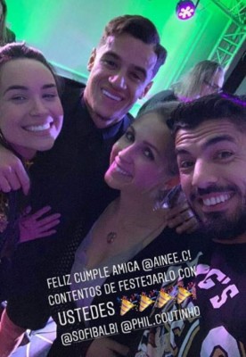 Jugadores del Barcelona se van de fiesta sorpresa tras el triunfo sobre el Espanyol