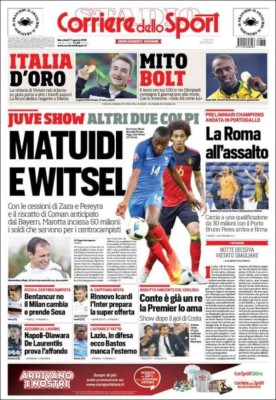 PORTADAS: Lo que amaneció diciendo el mundo deportivo hoy miércoles 17 de agosto