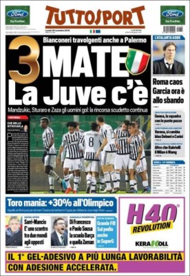 Las portadas más importantes de los periódicos deportivos en el mundo