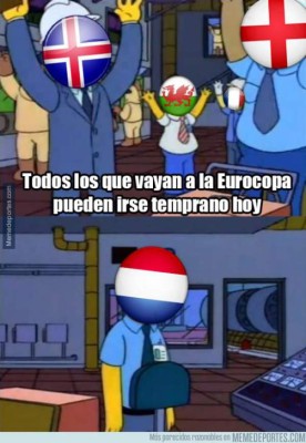 Los MEMES que dejó la eliminación de Holanda de la Eurocopa Francia-2016