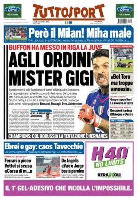 Las portadas deportivas de este lunes 02 de noviembre en el mundo