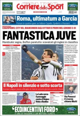 Portadas de los diarios más importantes del mundo deportivo