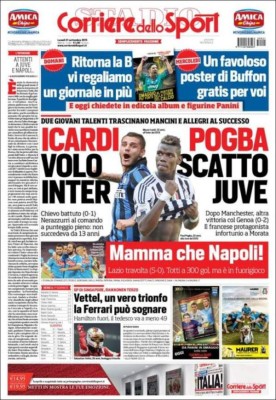 Mirá las portadas más importantes de los diarios deportivos del mundo