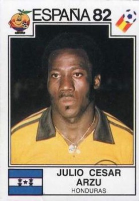 Así lucieron los jugadores hondureños en el álbum del Mundial de España 82