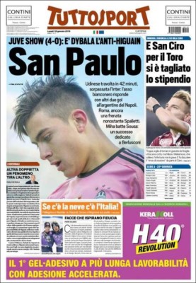 Las portadas deportivas más importantes del lunes 18 de enero de 2016