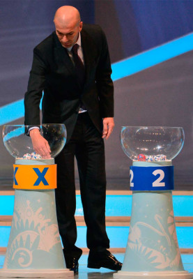 Imágenes del sorteo de la Copa Mundial Brasil 2014.