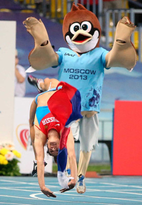 Campeonato Mundial de Atletismo en Rusia .