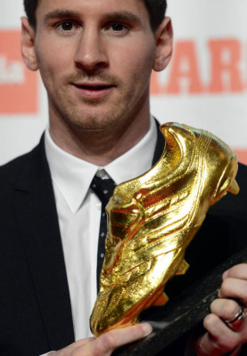 Lionel Messi recibió la Bota de Oro.