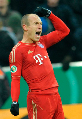 Robben da al triunfo al Bayern ante el Dortmund y el pase a semifinales.