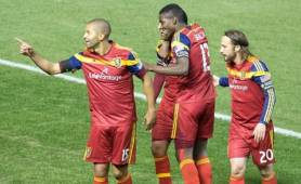 Álvaro Saborío celebró en su vuelta a las canchas de manera espectacular en la MLS.