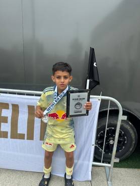 Jacob Valeriano, el niño hondureño que se destaca en el New York RB de MLS: Fue goleador en un torneo en Malta