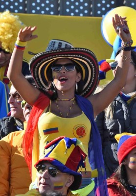 Las chicas que adornan la Copa América en Chile