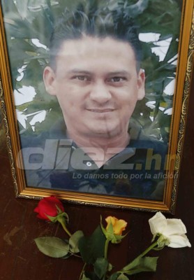 FOTOS: Llanto y dolor en velatorio de Walter López en Ocotepeque