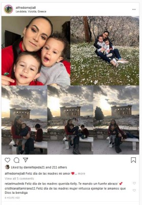 Los bonitos mensajes que dedicaron los futbolistas de Honduras a sus madres y esposas