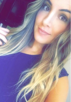 La guapísima Kristina Andrade, la motivación del futbolista de Real España, Luciano Ursino