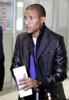 Luis Garrido ha llegado este jueves a la ciudad de Belgardo, Serbia.